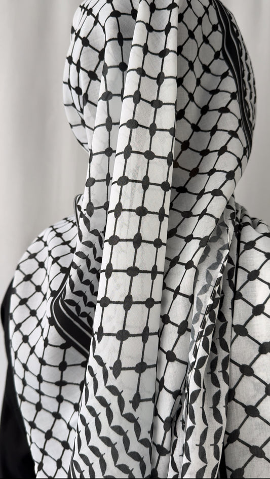 BLACK KUFFIYEH